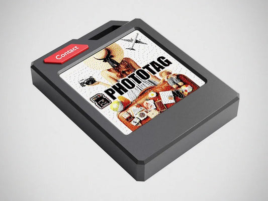 جهاز تتبع ذكي للأغراض مع شاشة عرض الصور والبيانات